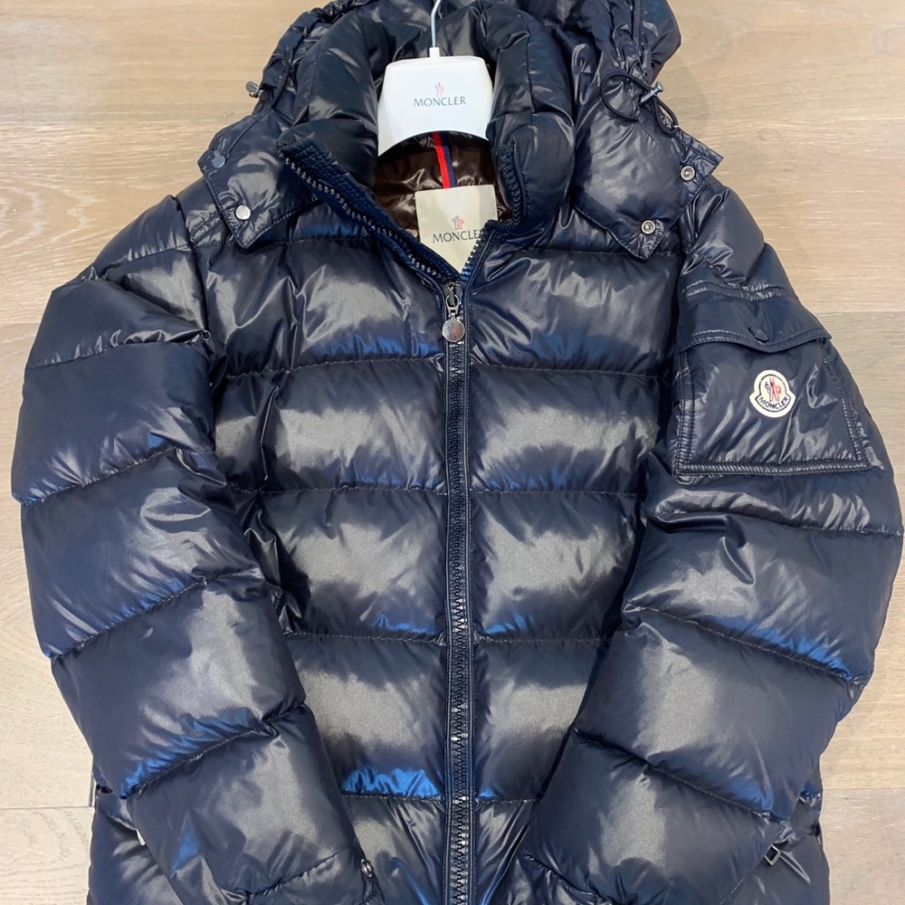 Moncler Men’s Maya Down Navy Jacket